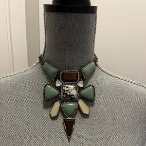 Mixed Materials Necklace